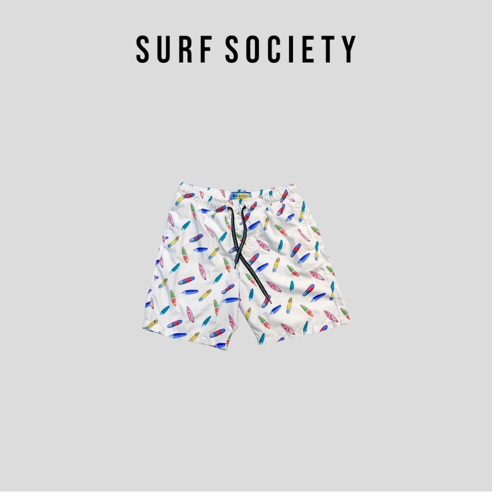 Funky Swim trunks Graphic surfboard long Men’s shirts Medium